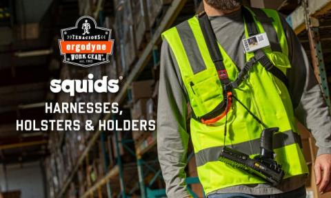 New Barcode Scanner Lanyards and Harnesses