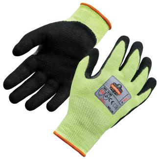ProFlex 7041 Hi-Vis Nitrile Coated Cut-Resistant Gloves - ANSI/ISEA 105-2016 A4, EN388: 4X42D, 13g, WSX Wet Grip