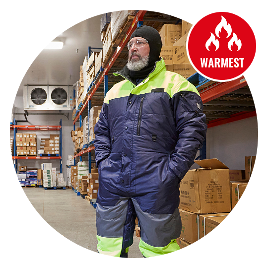 Person outside on a fall day in warm clothing