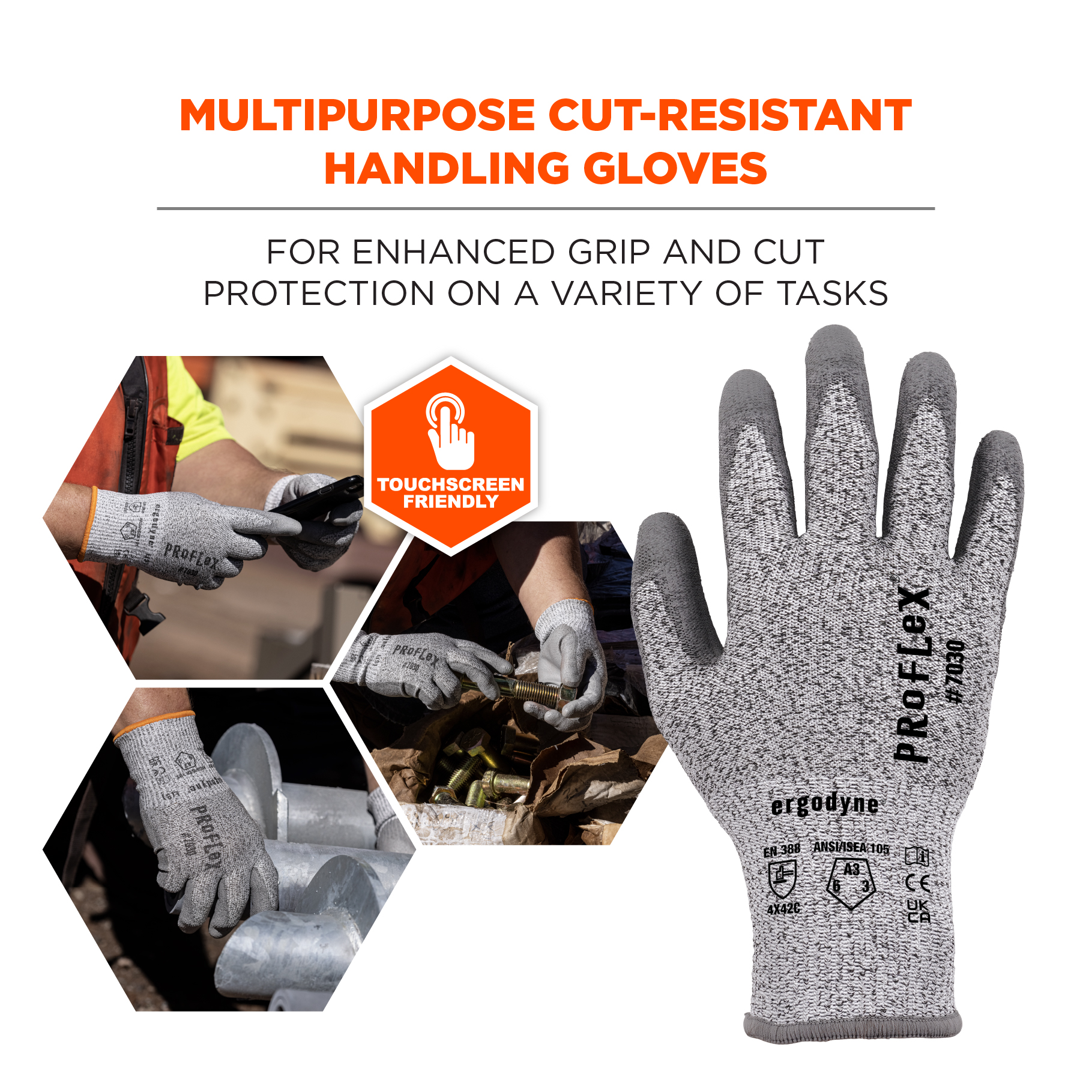 Cut Resistant Gloves - High Performance Level 5 Protection,Knife Cut Proof  Gloves (1 Pair)(Gray, Medium) : : Tools & Home Improvement