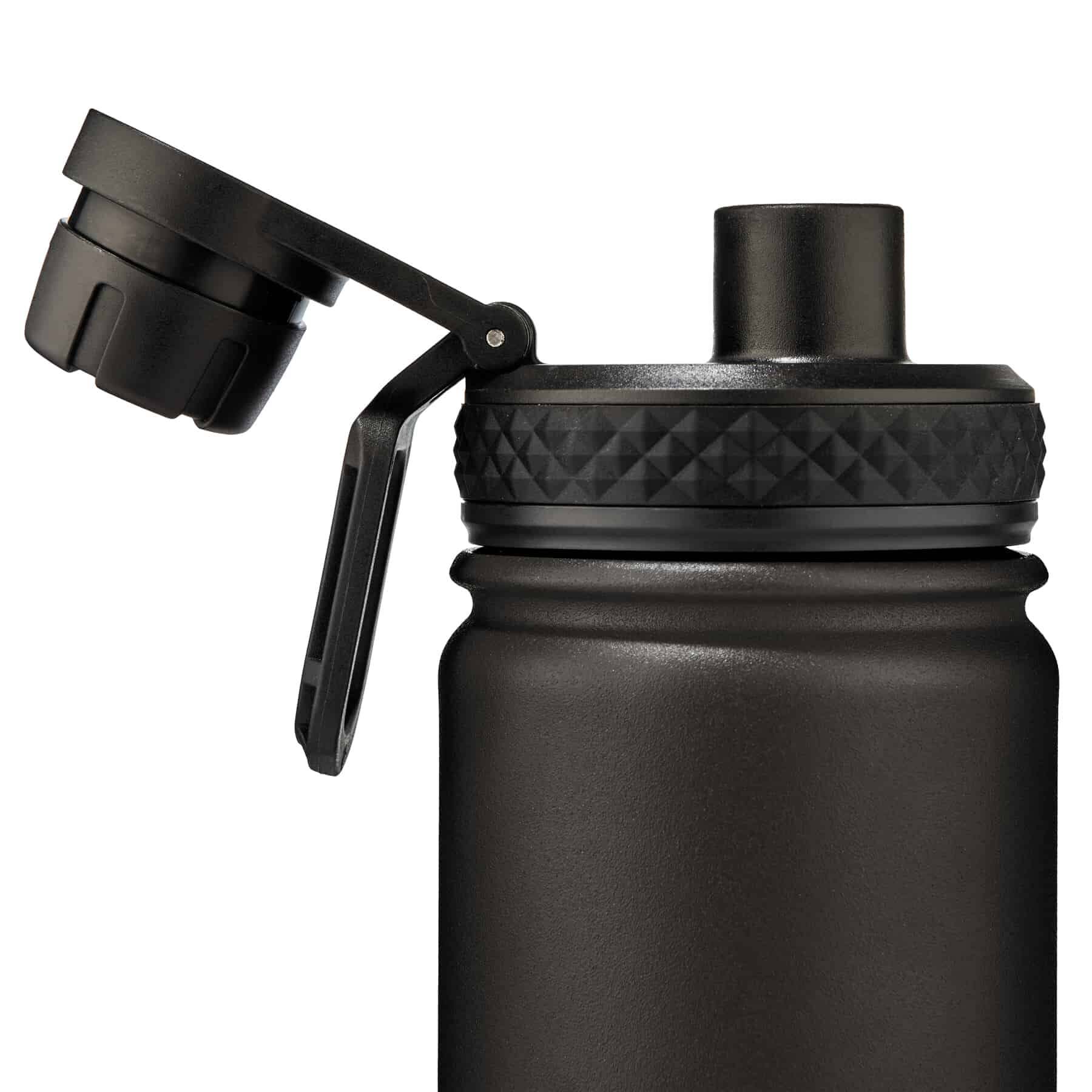 HOT-Chill Sports Water Bottle 16 oz Leak-Proof No Sweating BPA Free  Reusable Vacuum Insulated Stainless Steel Water Bottles Double walled  Coffee