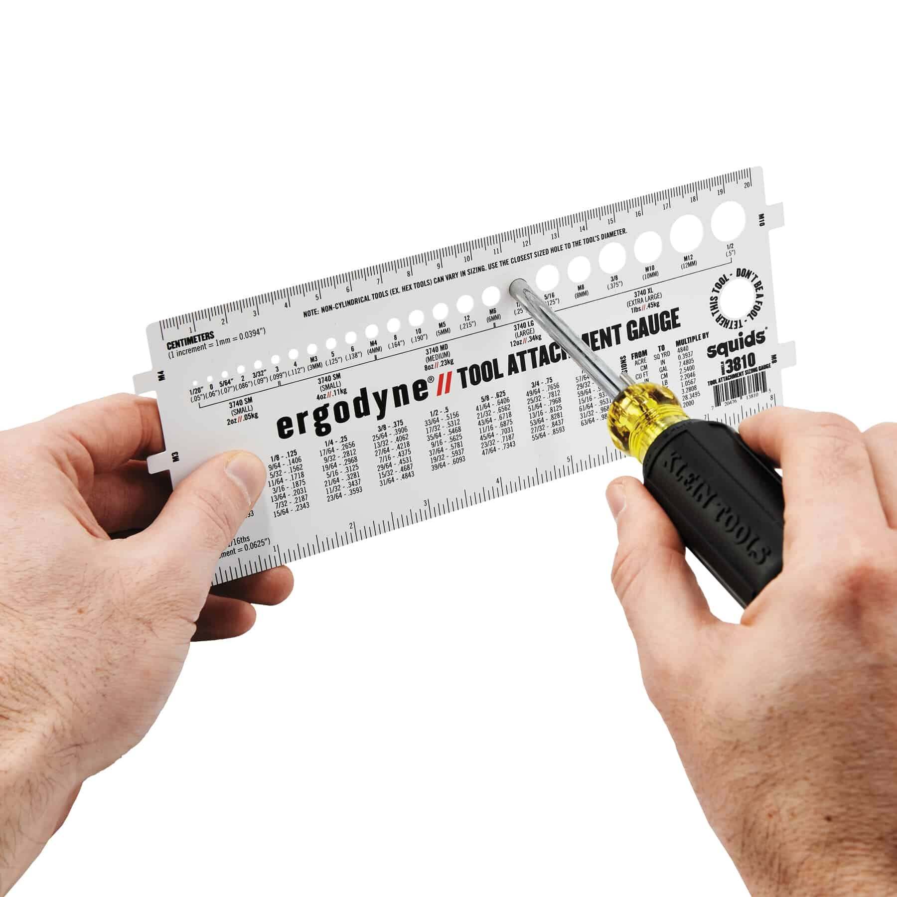 Tool Sizing Gauge, Hand and Power Tools