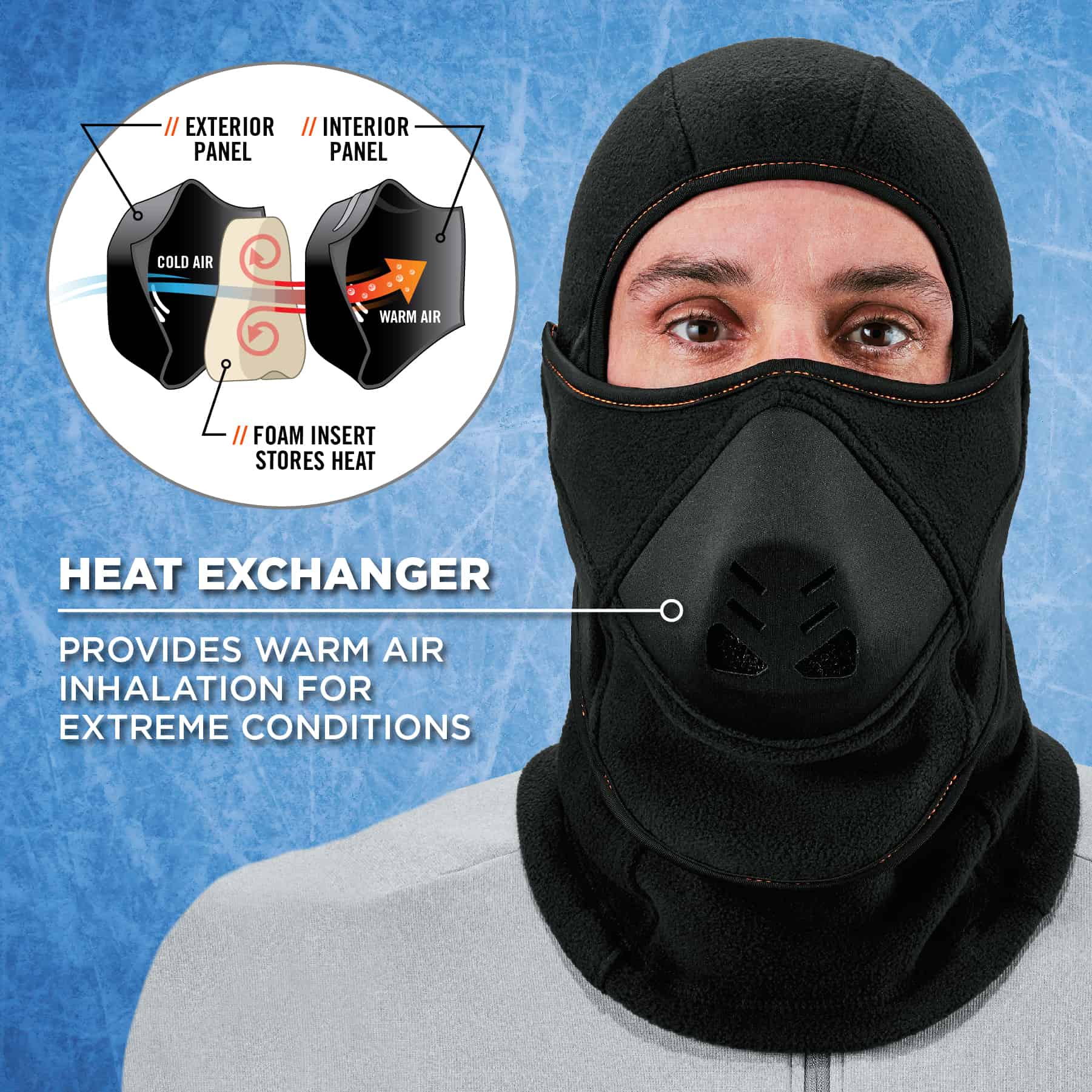 Thermal Fleece Neck Balaclava Hat Weather Gear Multifunctional