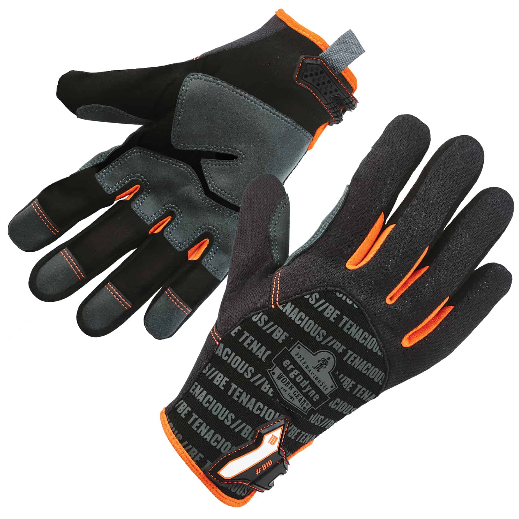 ProFlex 710 Heavy-Duty Utility Gloves, Small, Gray