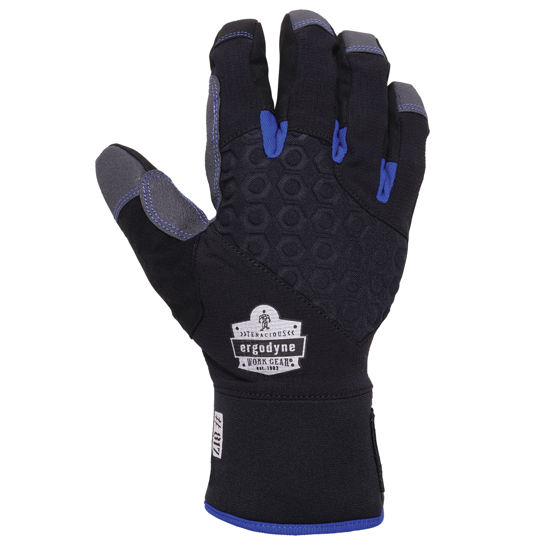 Ergodyne ProFlex 818WP Large Black Performance Thermal Waterproof Utility Gloves