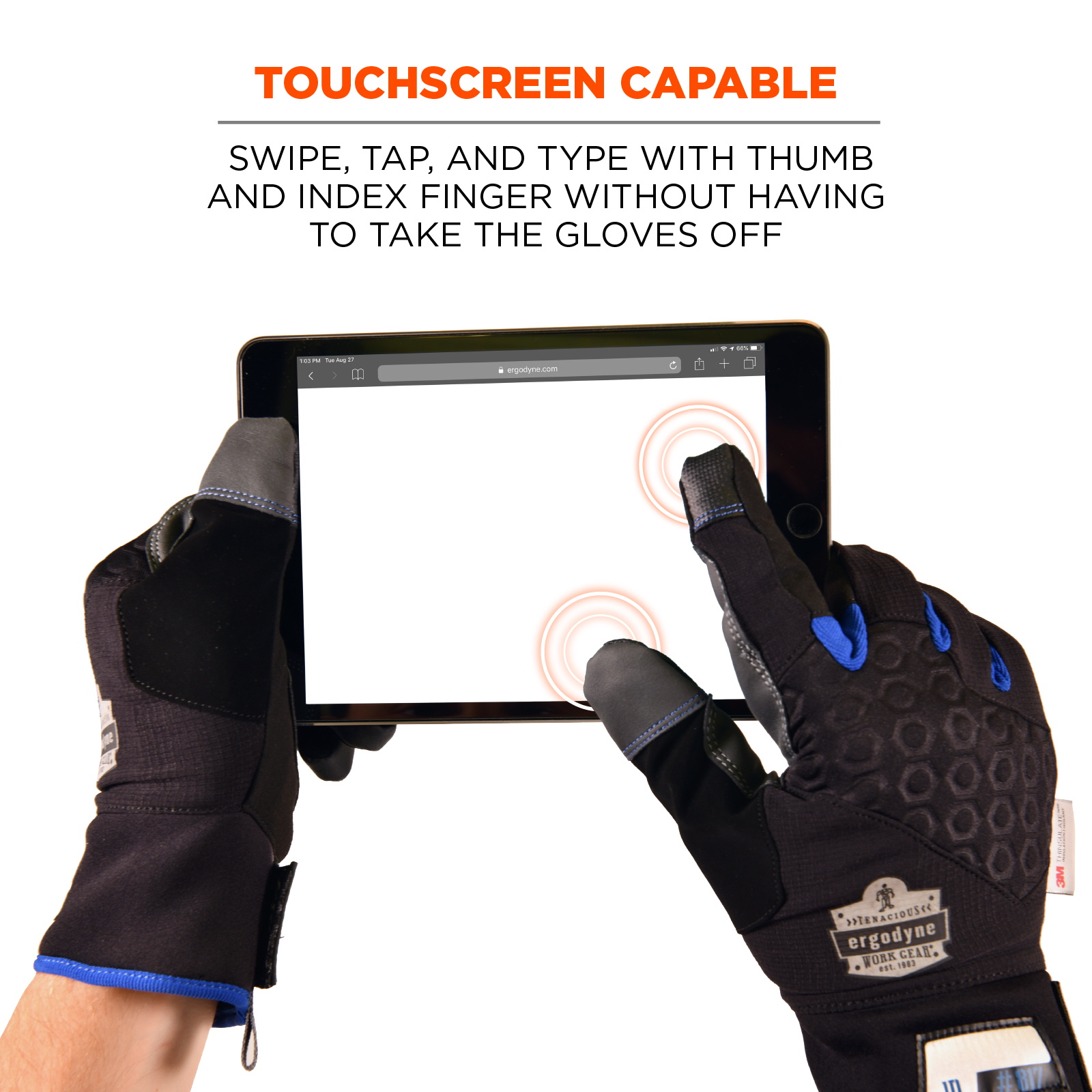 Better Tools Full Finger Work Gloves Size XL