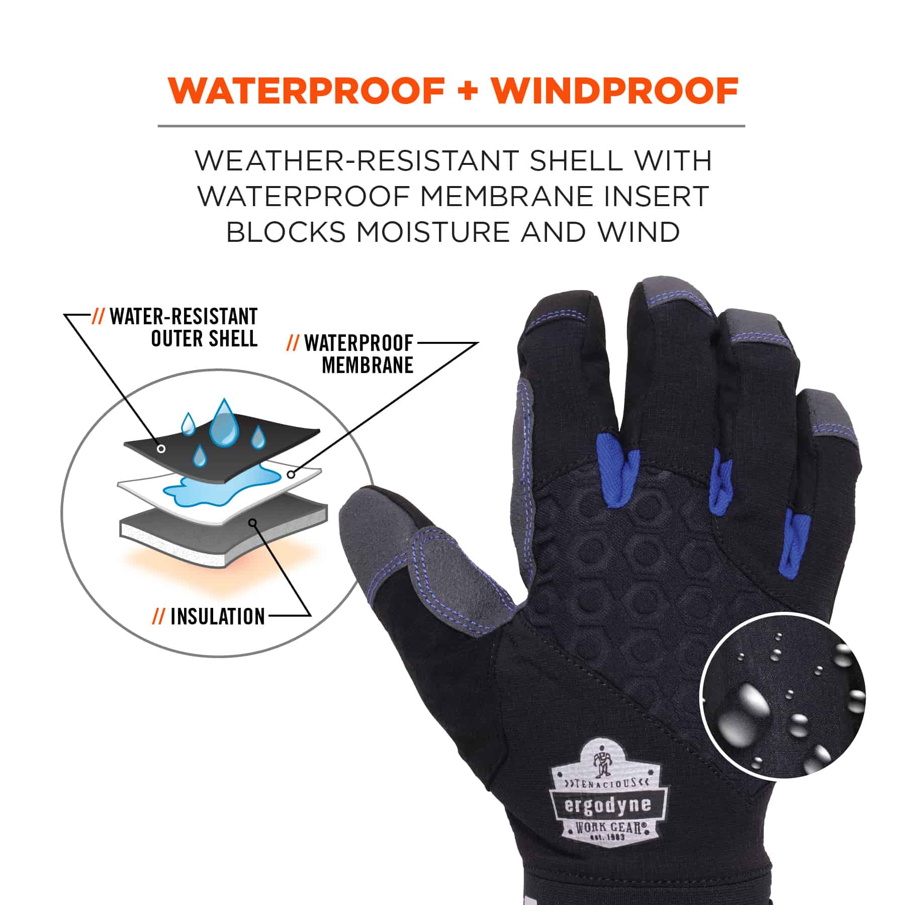 Winter Gloves Waterproof Fishing Gloves Convertible Mittens Warm Winter  Gloves