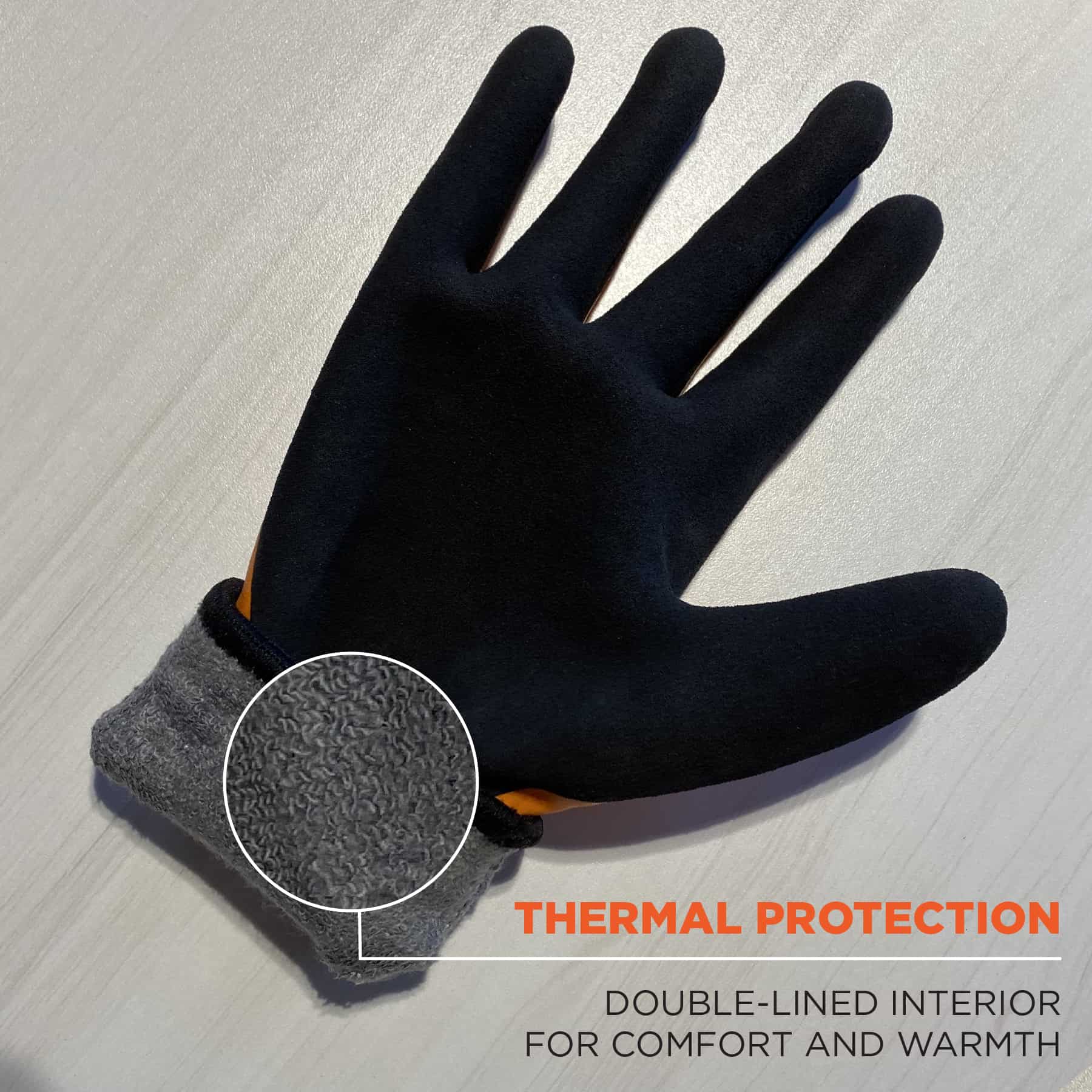 IS-022 Snow Leopard Ice A2 Cut Resistant Winter Work Glove - Medium