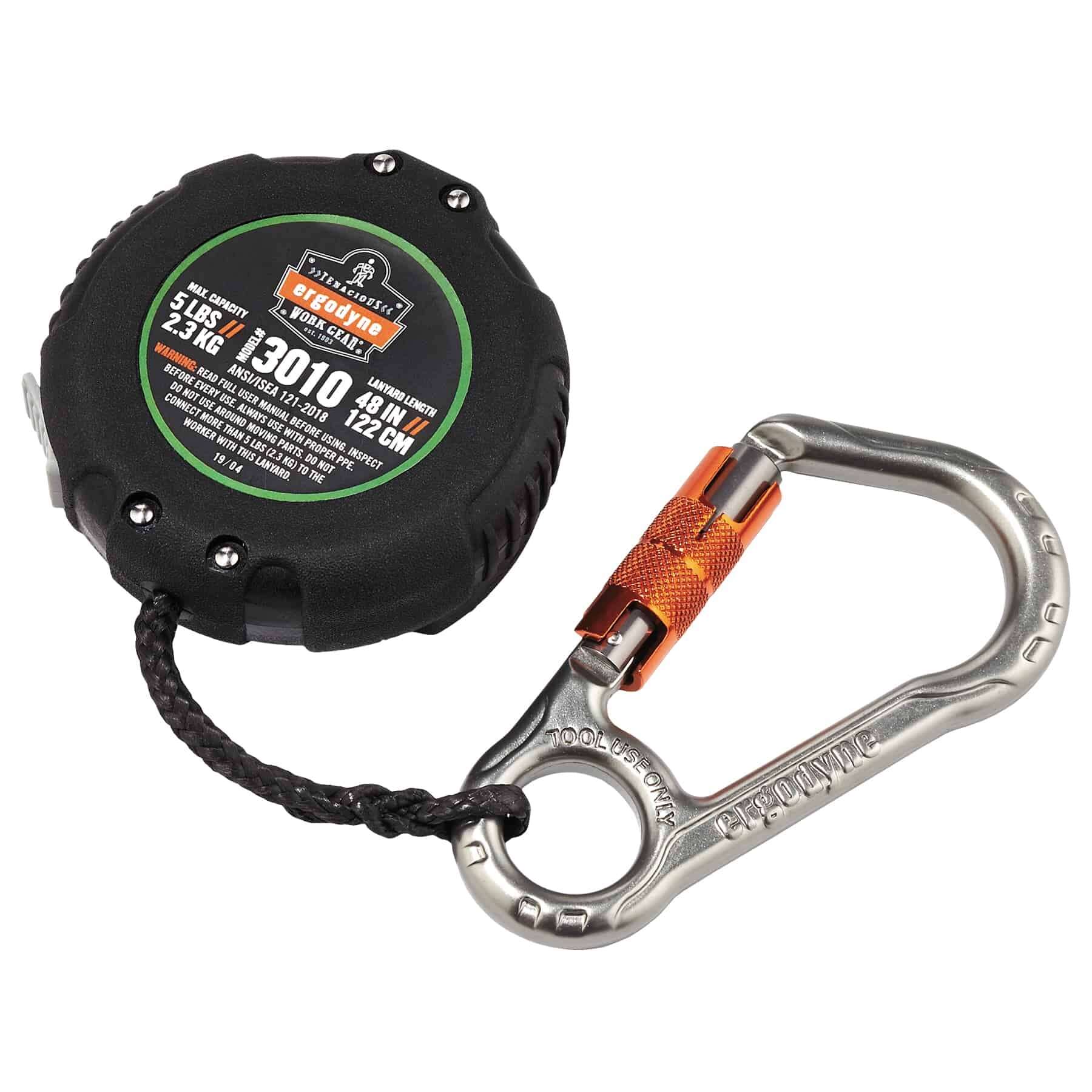 Sabpolo Heavy Duty Lanyard 300&500mm / Electric Fishing Reel Safety Belt /  Stainlesss Steel Wire & CNC Snap / Saltwater