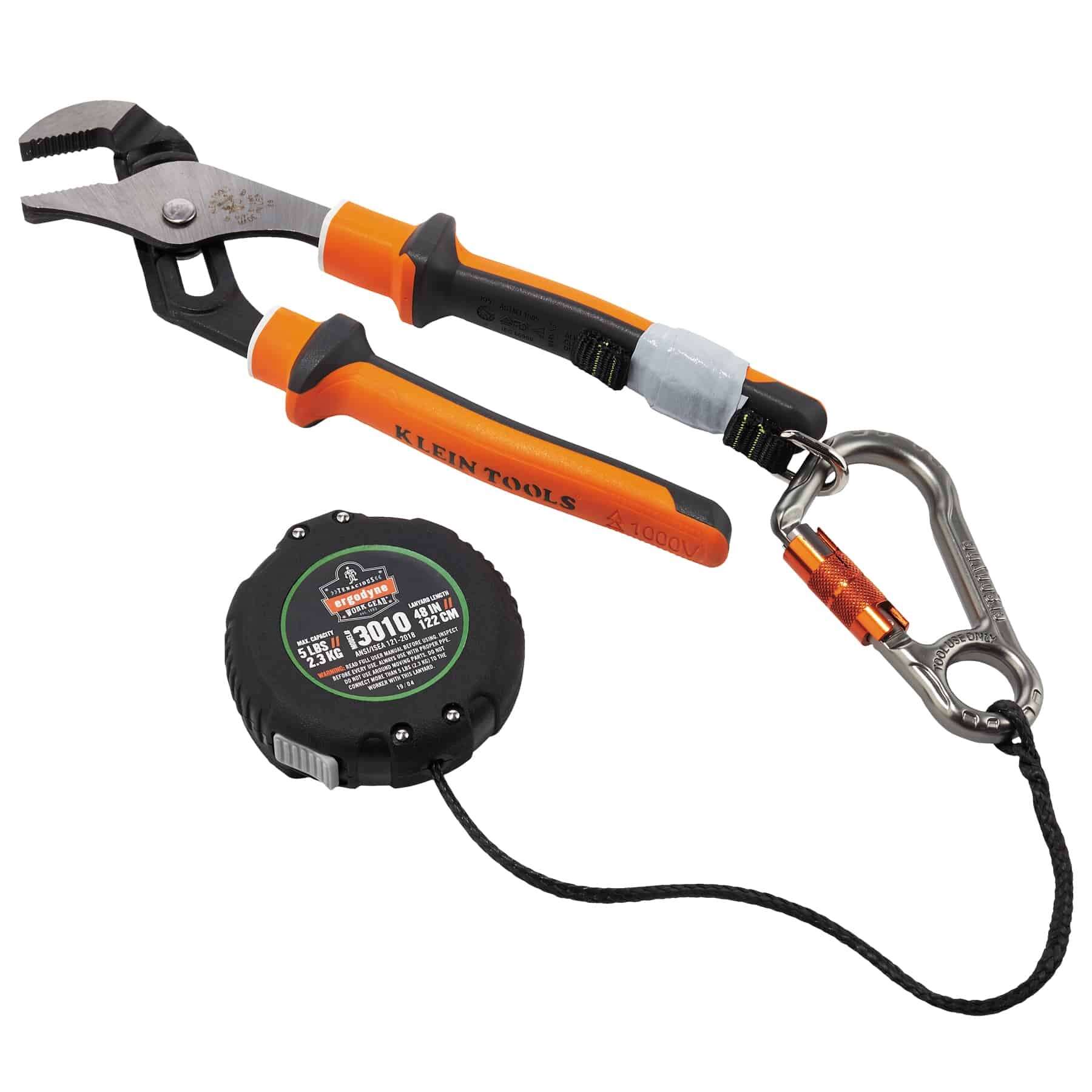Squids 3010 Retractable Tool Lanyard with Belt Loop Clip - Premier Safety