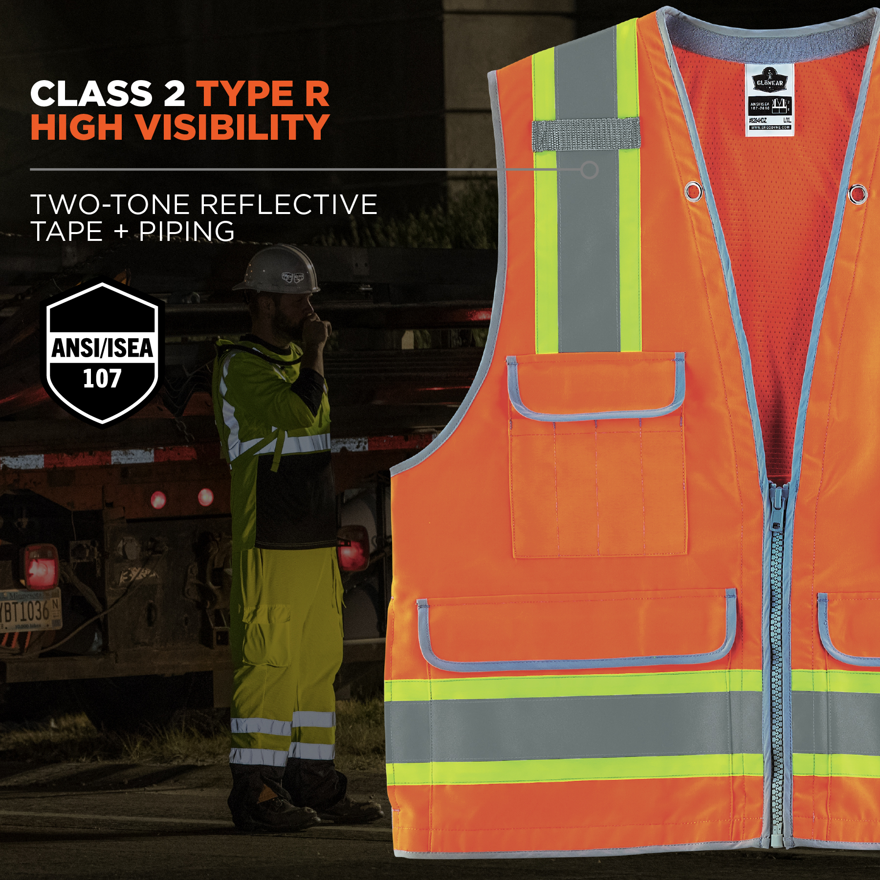 Safetyware - DELTA PLUS Panostyle High Visibility Working Jacket