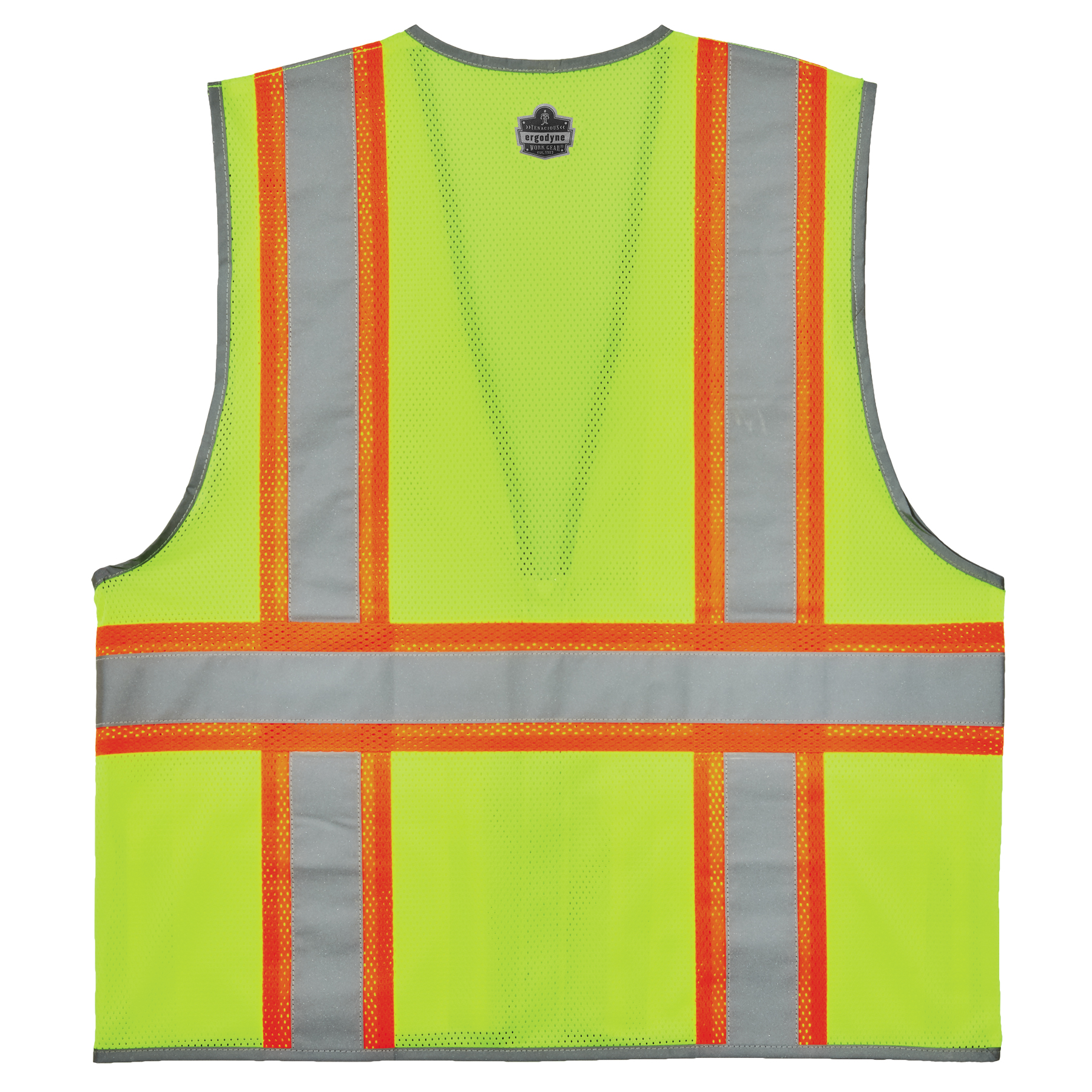 Two-Tone Mesh Vest Hi-Vis Ergodyne Work Safety Vest, 
