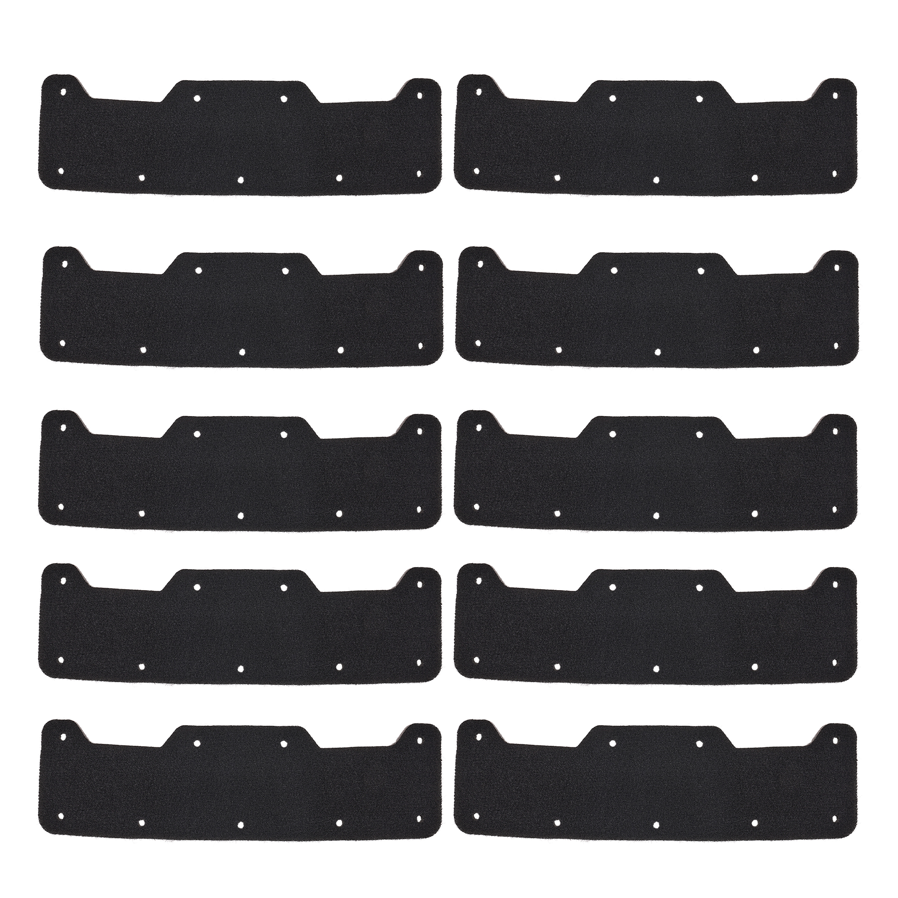 Skullerz 8953 Hard Shell Bump Cap Sweatband Replacement (10-Pack 