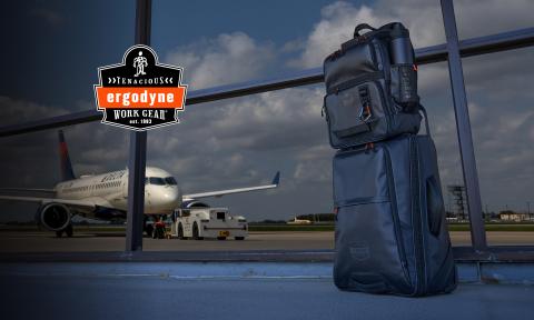 Arsenal softside carry on luggage and backpack