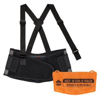 Camo Convertible Belt Bag + Red-Navy Twill Crossbody Strap Set