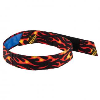 Chill-Its 6705CT Evaporative Cooling Bandana Headband - PVA, Hook & Loop