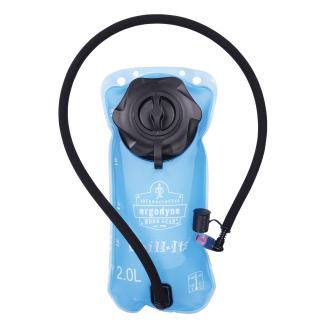 Hydration pack outlet without bladder