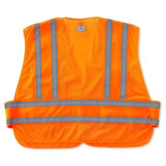 GloWear 8244PSV Expandable Hi-Vis Public Safety Vest - Type P, Class 2