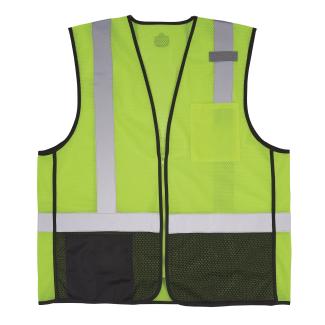 Custom PURPLE Work and Event Style Safety Reflective Vest – Safety