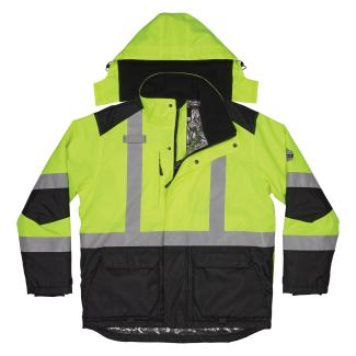 GloWear 8390 Hi-Vis Winter Jacket with AmpliFIRE™ Heat Reflective Lining - Type R, Class 3