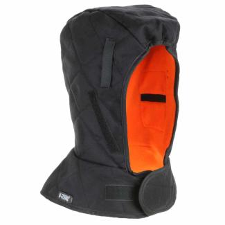 N-Ferno 6877 Winter Hard Hat Liner - 3-Layer, Fleece-Lined, Foam Mid-Layer, FR Shell, Shoulder Length