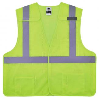 Mesh Hi-Vis Safety Vest - Single Size
