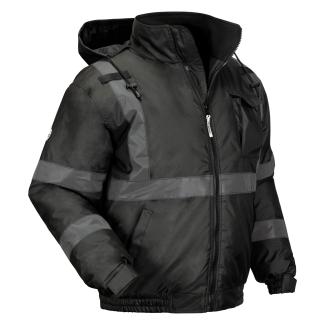 GloWear 8377EV Enhanced Visibility Reflective Winter Bomber Jacket - Non-Certified