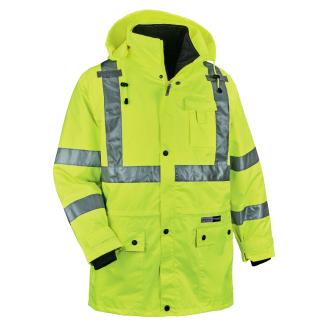 4-in-1 Hi-Vis Winter Jacket Parka | Ergodyne