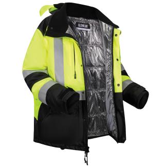 Hi Vis Winter Jacket with Heat Reflective Lining Ergodyne