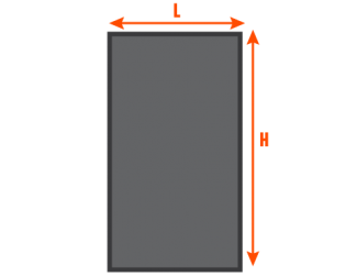 Length x Height