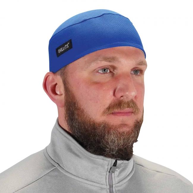 Chill Its 6630 High Performance Skull Cap Terry Cloth Sweatband Ergodyne