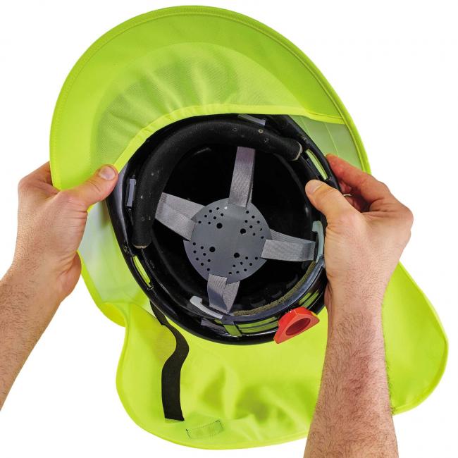 Removable Brim And Neck Shade For Hard Hats Ergodyne