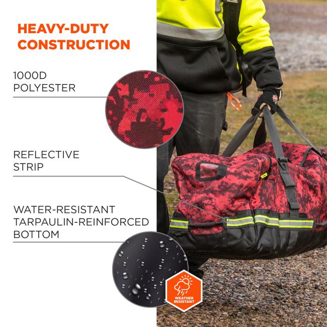 Firefighter Out of County Bag Standard Size | Ruffian Specialties