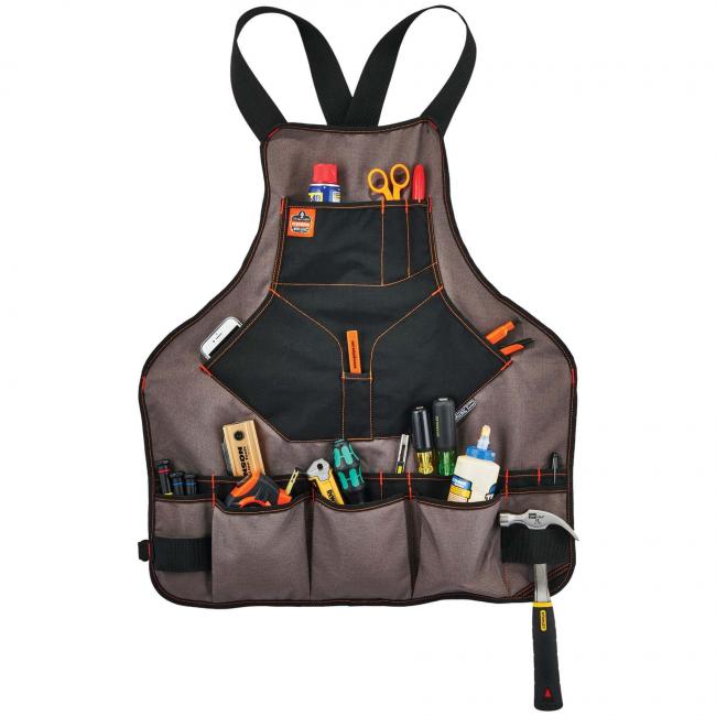 Download Canvas Tool Apron, Shop Apron, Bib Apron | Ergodyne