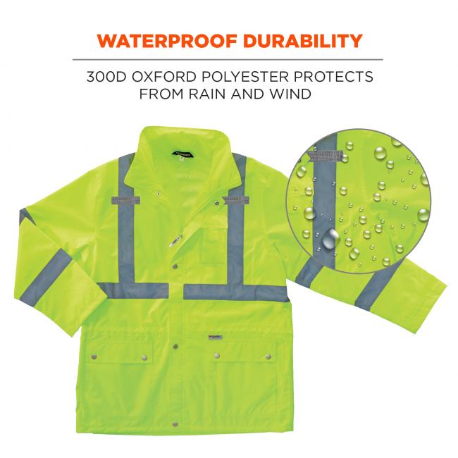 Ems reflective deals rain gear