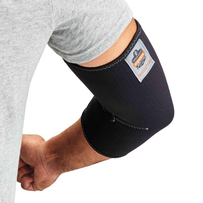 650 S Black Neoprene Elbow Sleeve image 2