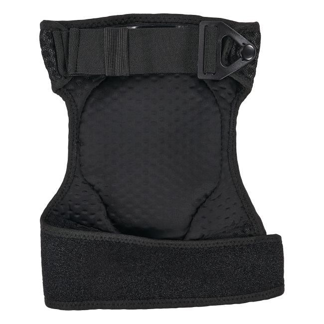 Back view of black non-marring 3-layer foam knee pad