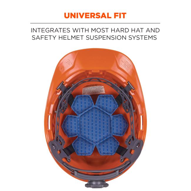 Universal Fit: Integrates with most hard hat and safety helmet suspension systems.