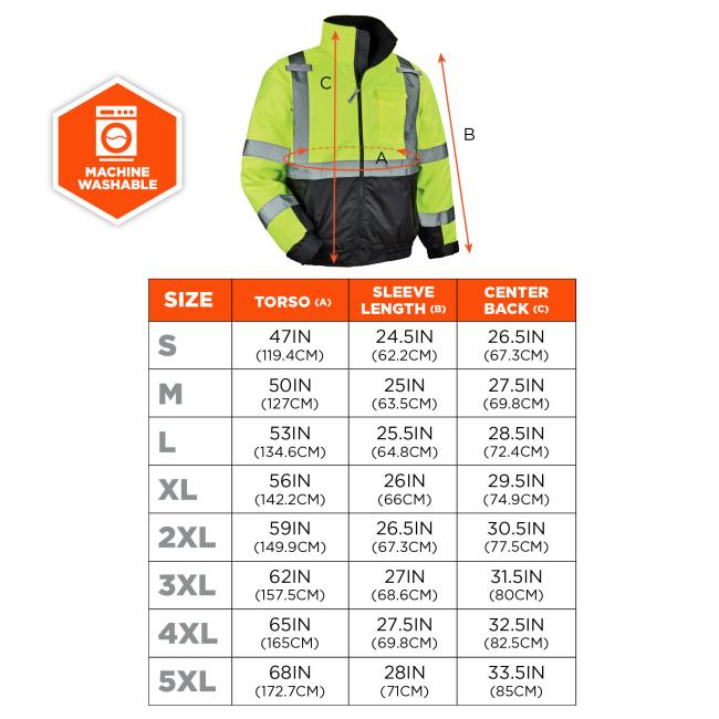Size chart for sizes S - 5XL. Screen readers, please view size chart after color selector for optimal experience. Machine washable