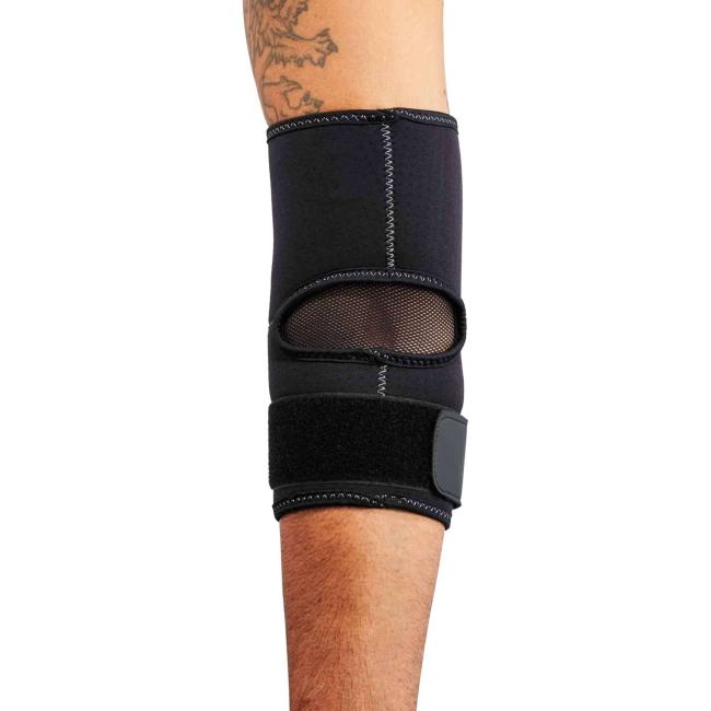 655 S Black Elbow Sleeve w/ Strap image 3