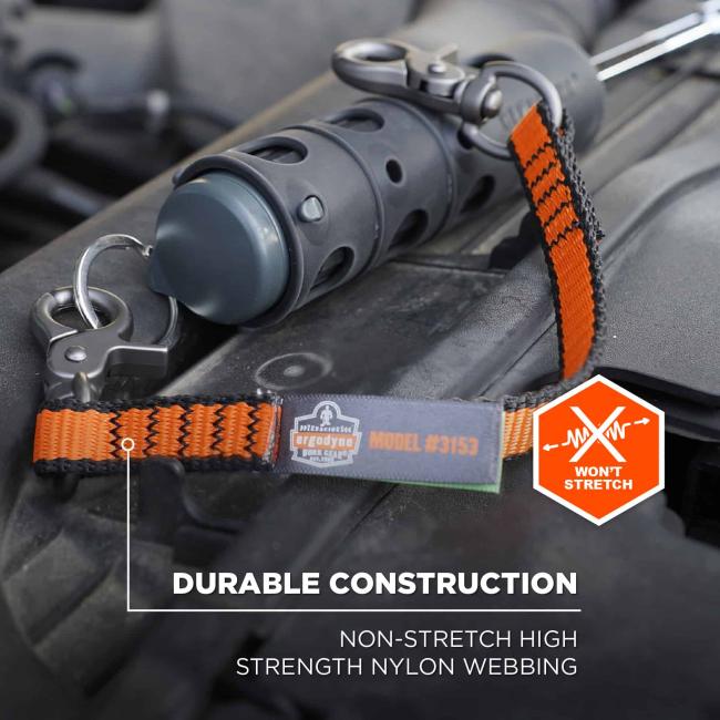 Durable Construction: Made from non-stretch high strength nylon webbing