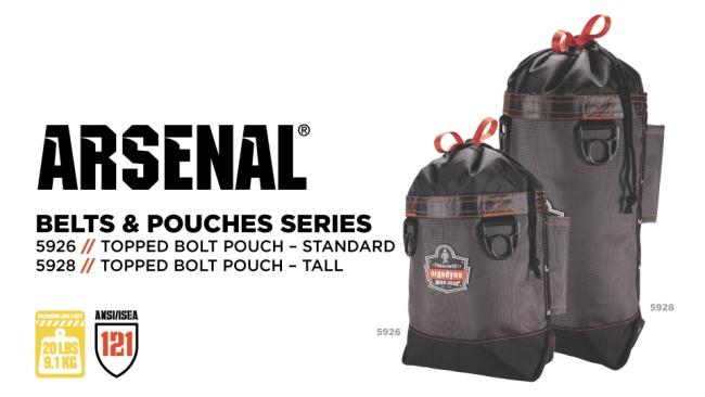 Buckingham Nut & Bolt Bag (41-4570G9) | Linemen's Supply