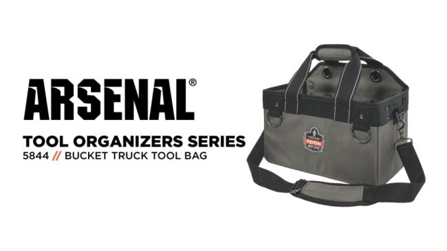 Bucket truck best sale tool bag