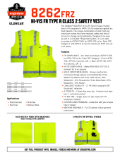 8262frz hi vis vests spec sheet pdf