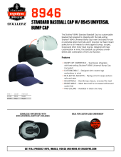 skullerz 8946 bump cap kit spec sheet pdf