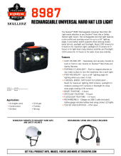 skullerz 8987 hard hat light spec sheet pdf