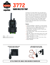 squids 3772 radio holster spec sheet pdf