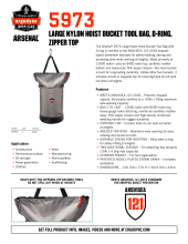 5973 hoist bucket spec sheet pdf