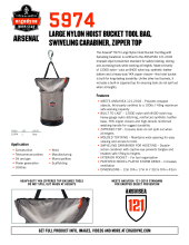 5974 hoist bucket spec sheet pdf