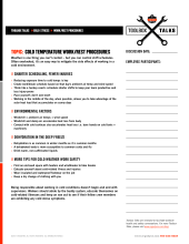 ergodyne toolbox talks cold stress work rest procedures pdf